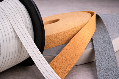 Guide tapes and gripper tapes for flatwork ironer