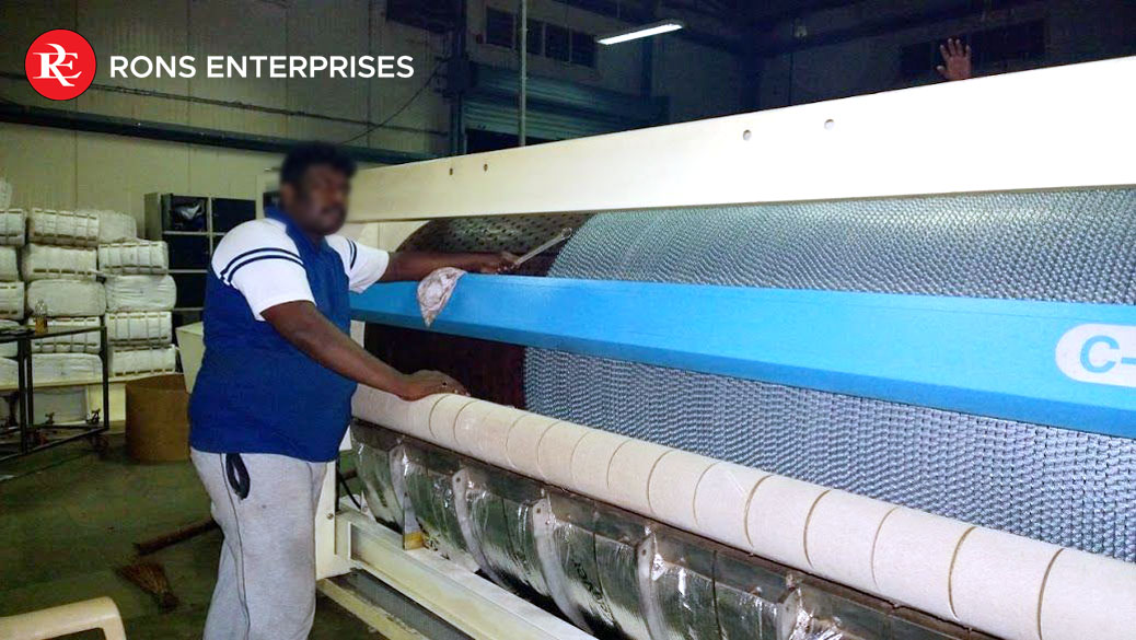 Flatwork Ironer Spring Padding — product view 2